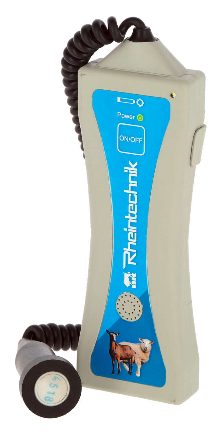 Rheintechnik Trächtigkeitsdiagnosegerät für Schafe, Ziegen, Alpakas und Shetlandponys